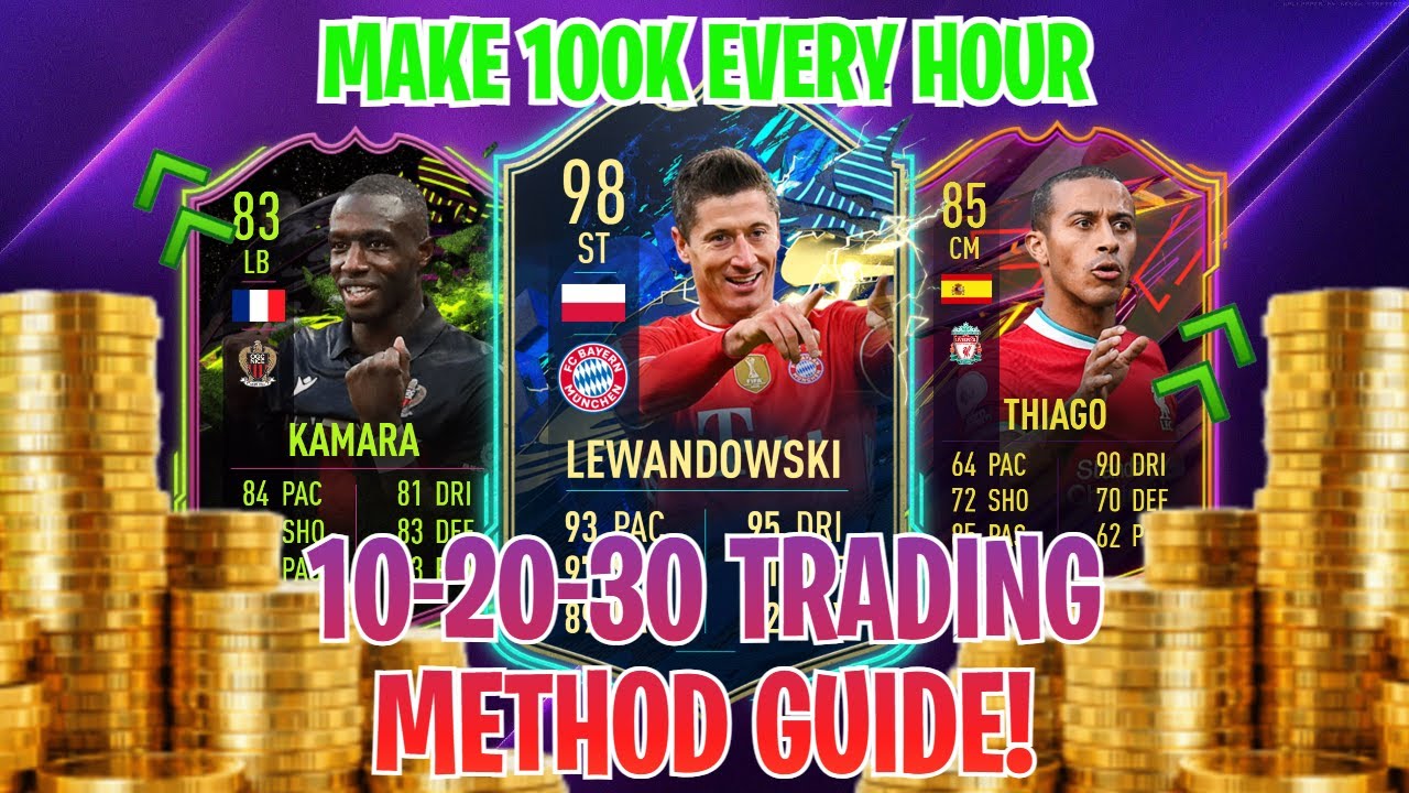 BEST TRADING METHOD ON FIFA 21! HOW TO DO THE 10-20-30 TRADING METHOD! HOW TO MAKE COINS ON FIFA 21!