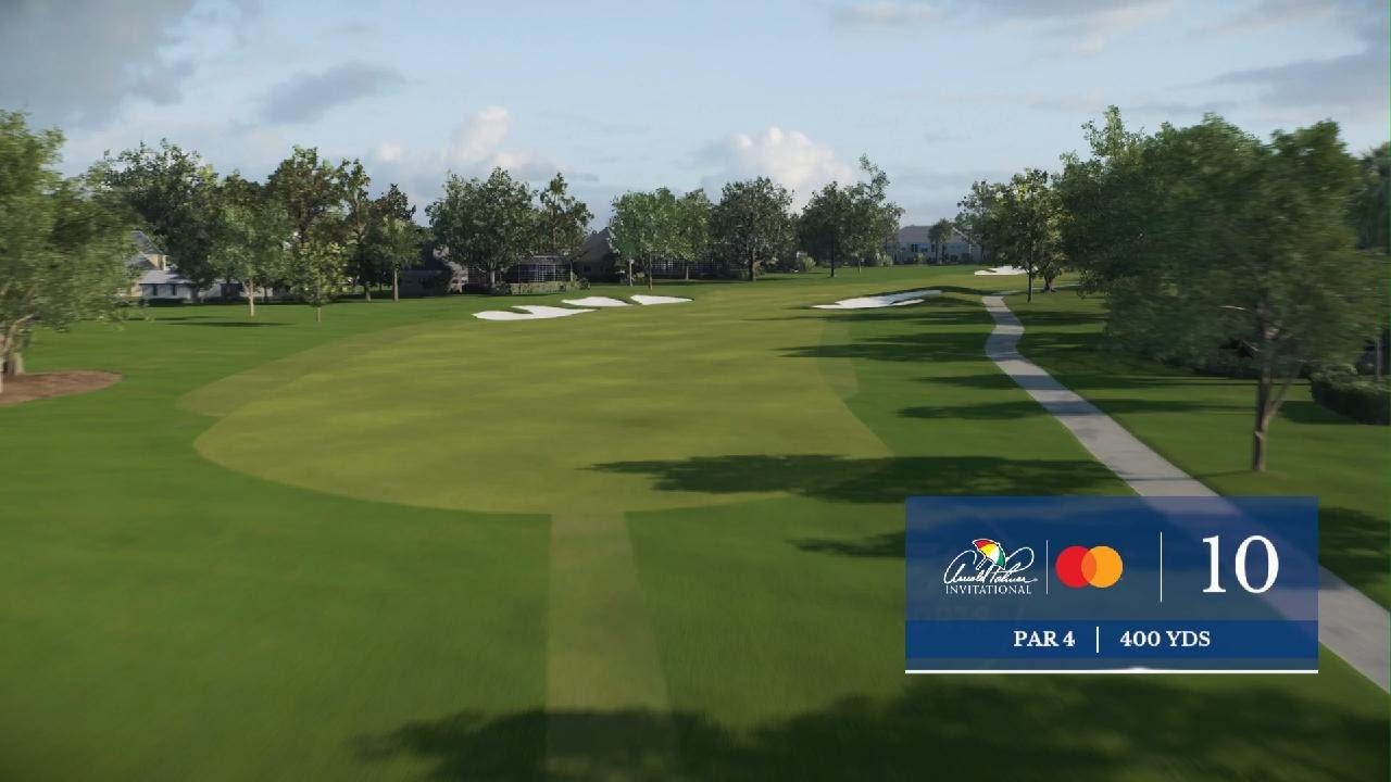 PGA Tour Career Mode 1st Round At Bay Hill Club and Lodge Back 9