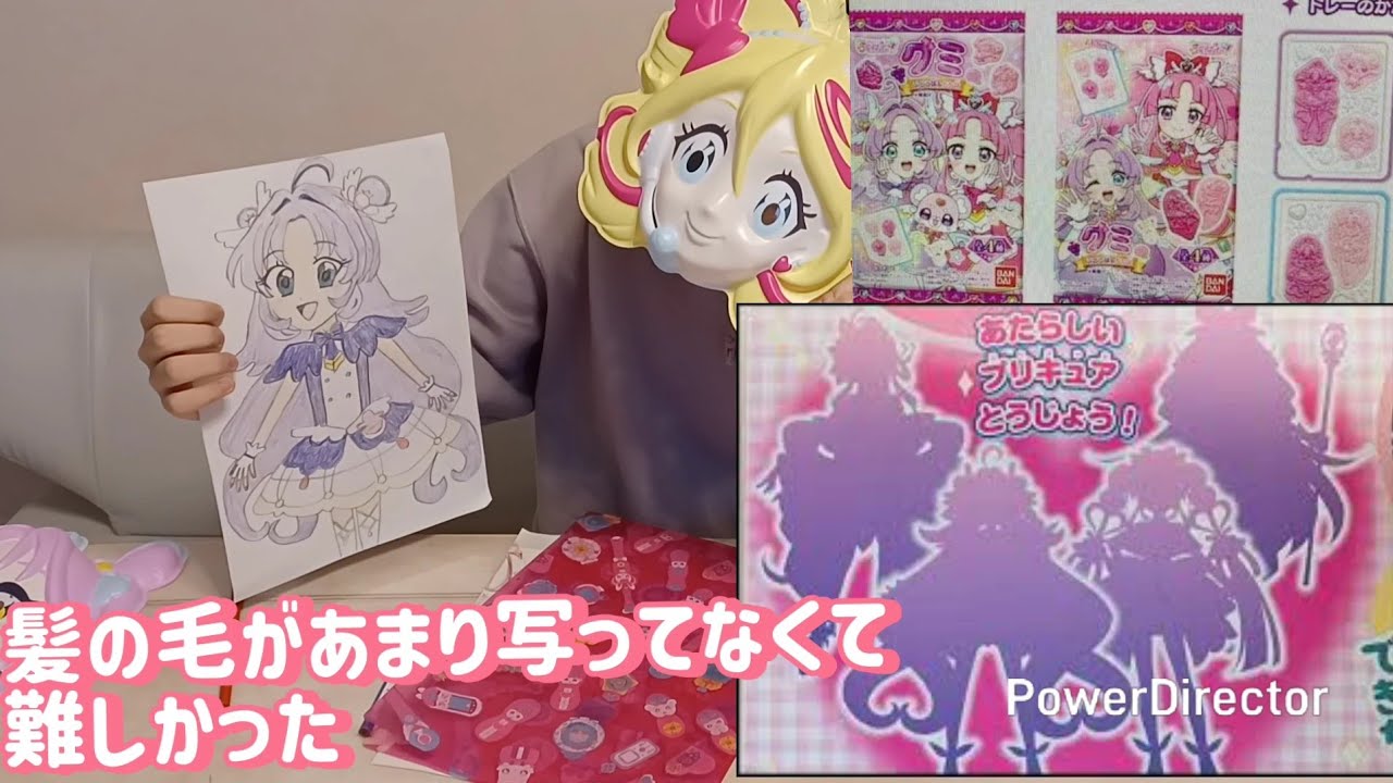 まだ？名探偵ﾌﾟﾘｷｭｱ🔎待ちきれなくて描いてみた💕