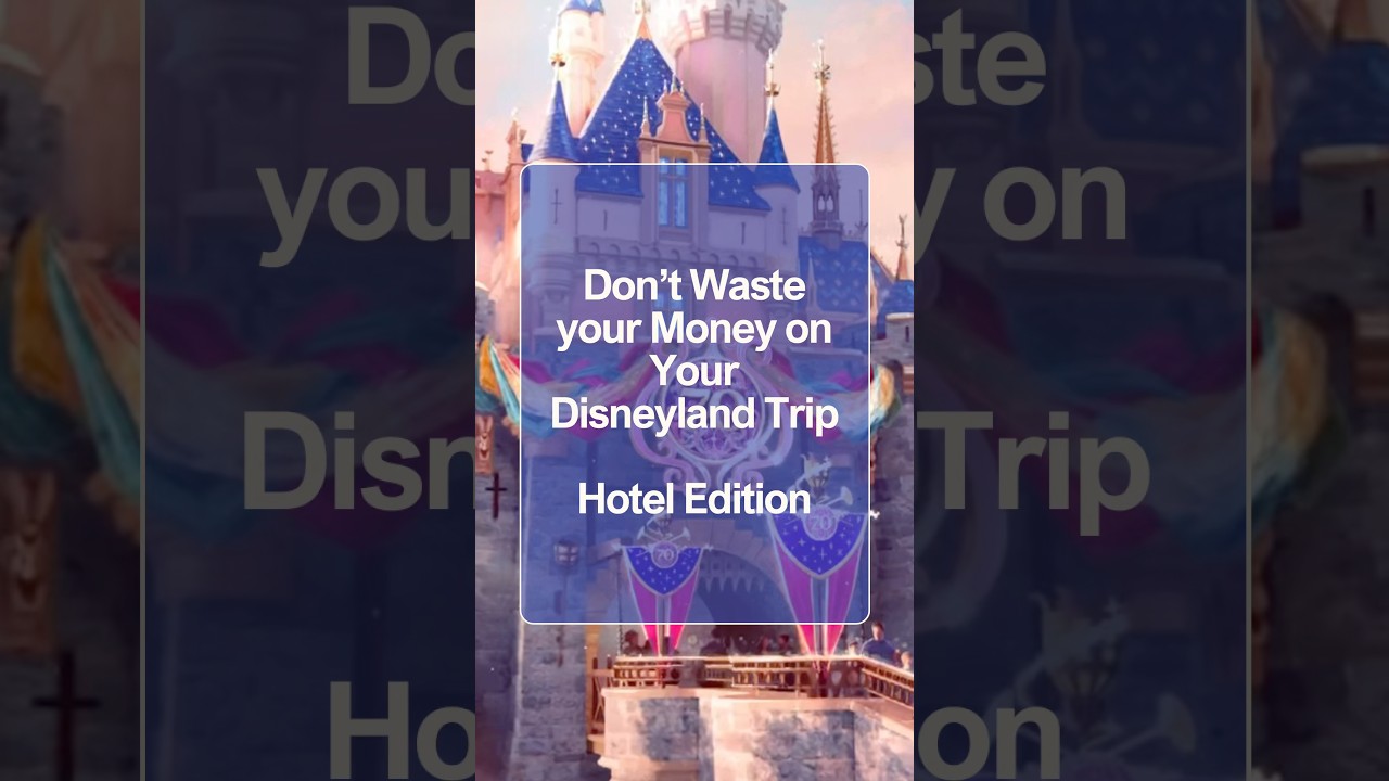 Planning a Disneyland trip on a budget? 🎢💸 what to SAVE on and what&rsquo;s worth SPLURGING for hotels!