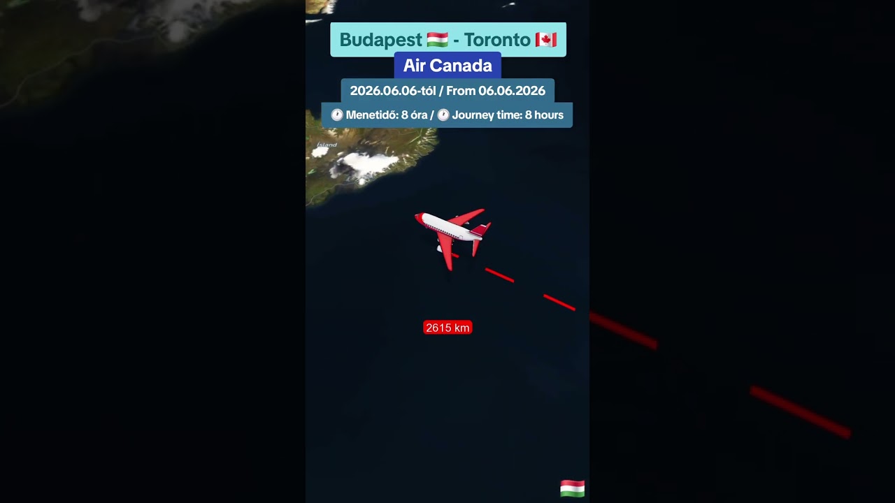 Air Canada: Budapest - Toronto #budapest #toronto #aircanada #travelboast #travel #utaz&aacute;s