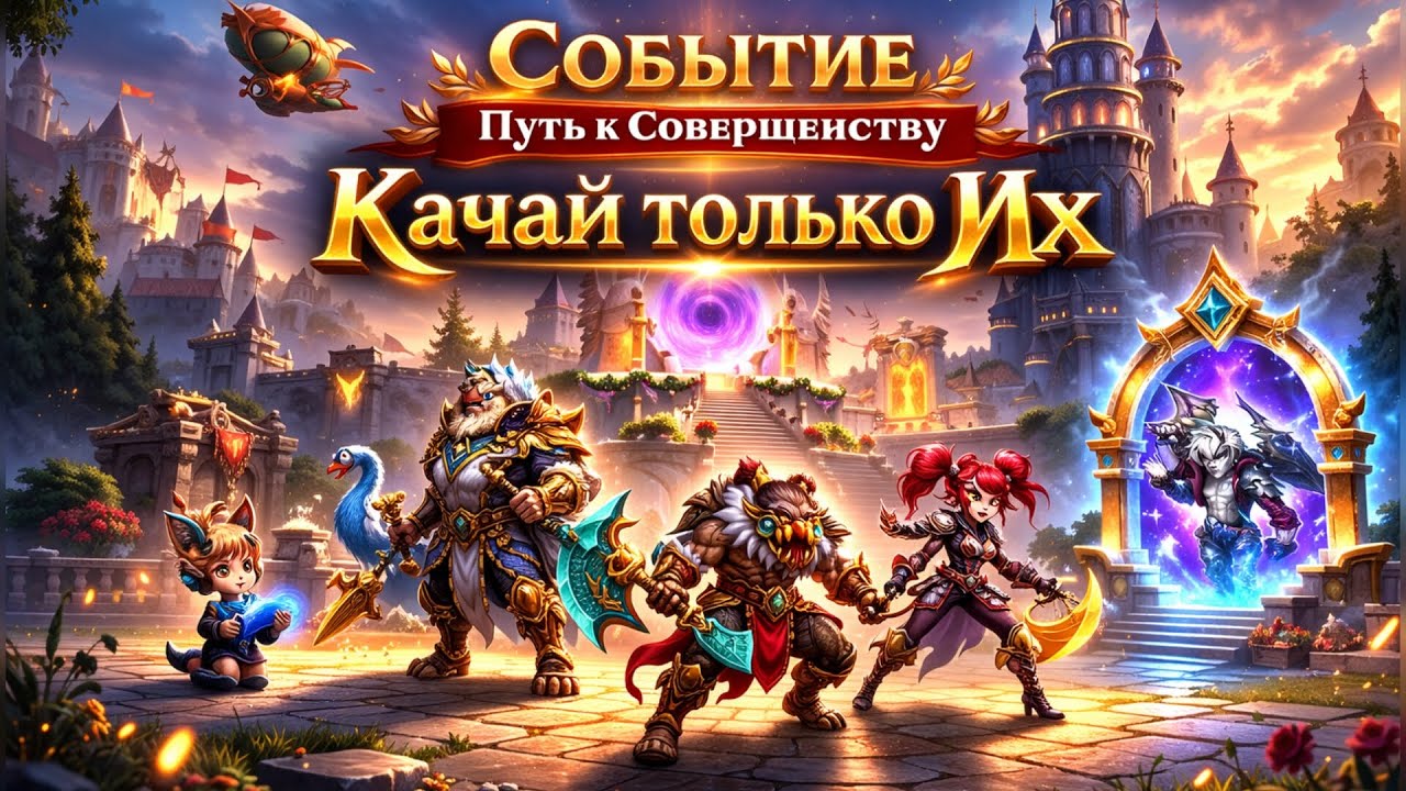 Качай только Их! Событие Путь к Совершенству. Хроники Хаоса. #HeroWars #HeroWarsMobile #edit 