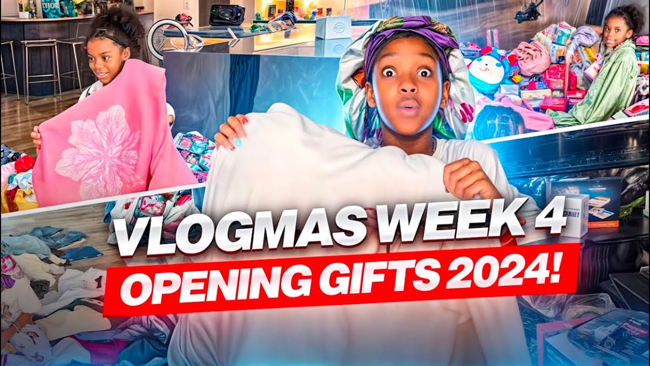 VLOGMAS - WEEK 4 - OPENING GIFTS 2024