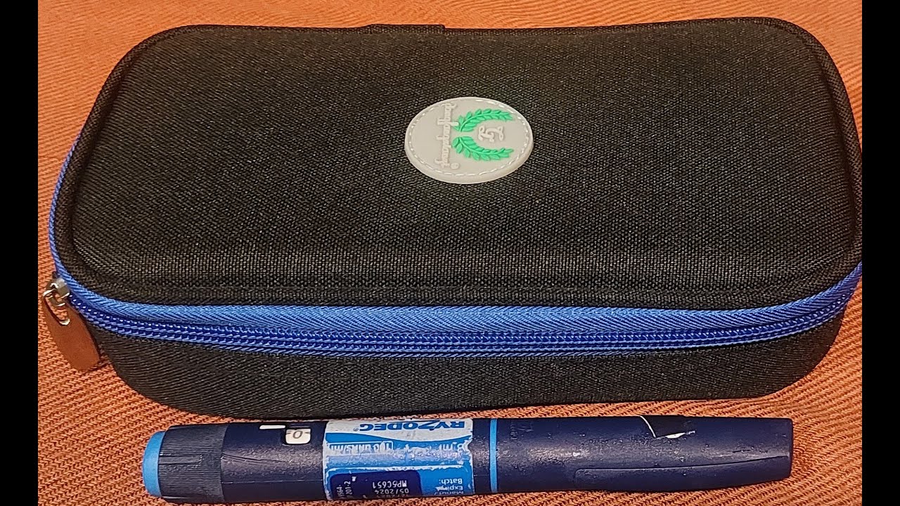 حافظة انسولين لمرضى السكر مفيدة بالسفر والخروج من المنزل Insulin travel case