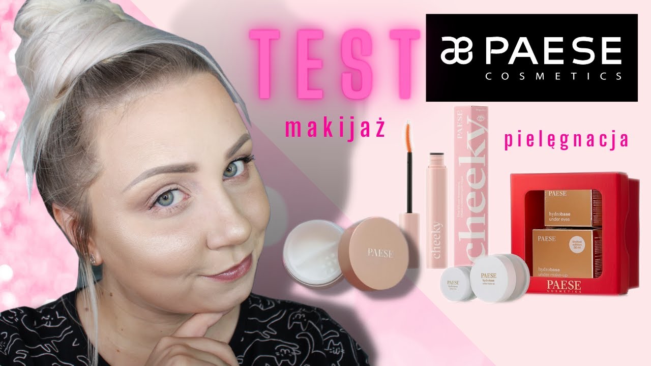 🔥TEST PAESE -kilka nowości w akcji - Pielęgnacja Paese, tusz Cheeky, sławny puder pod oczy