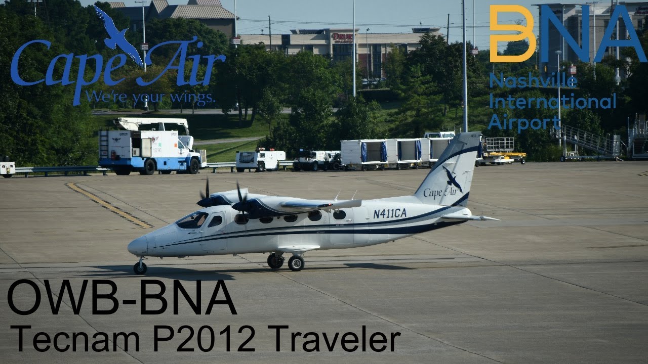 Cape Air Trip Report: Tecnam P2012 Traveler OWB-BNA