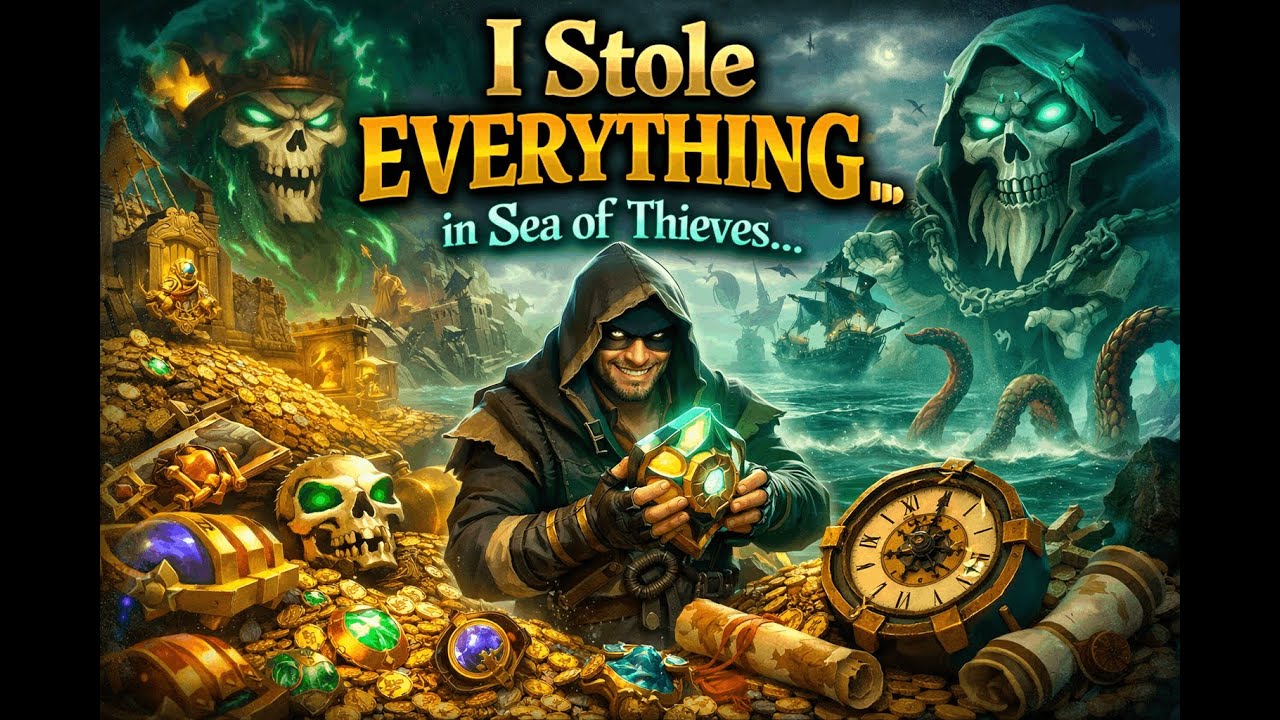 I Stole EVERYTHING in Sea of Thieves… #seaofthieves #yt