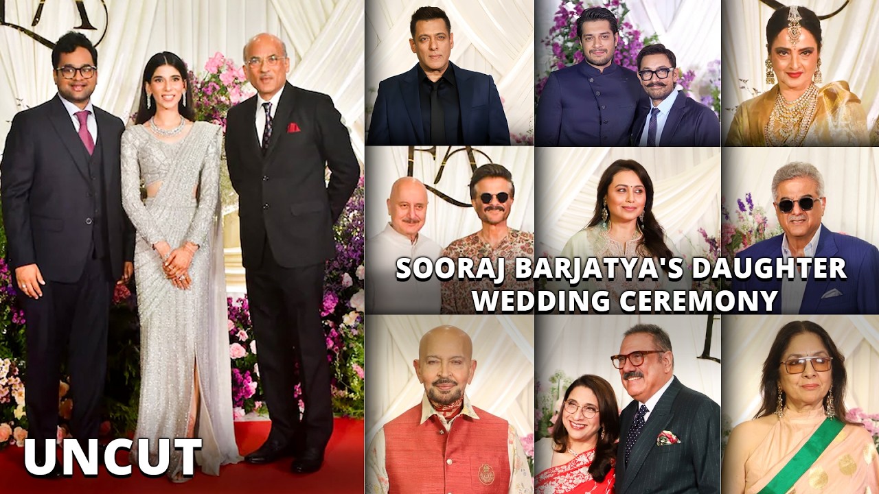 UNCUT Star-Studded Wedding Ceremony Of Eesha Barjatya-Abhishek Kothari: Rekha, Salman, Aamir & More
