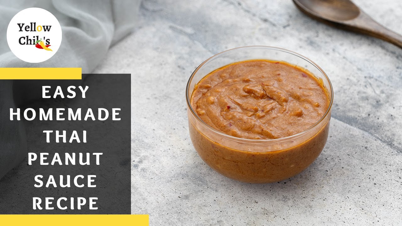 Easy Thai Peanut Sauce Recipe: 5-Minute Homemade Perfection!