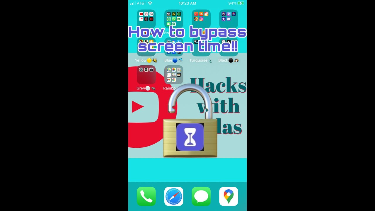 How To Bypass Screen Time!!