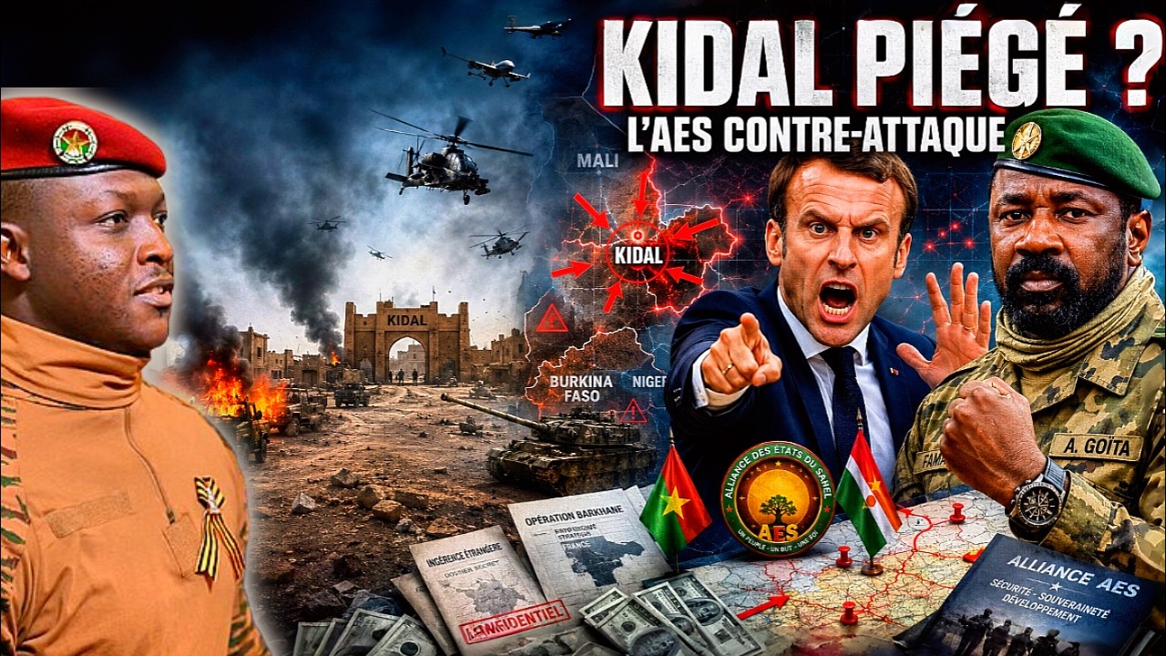 IBRAHIM TRAOR&Eacute; : La Bataille de Kidal Devient une Guerre R&eacute;gionale Explosive