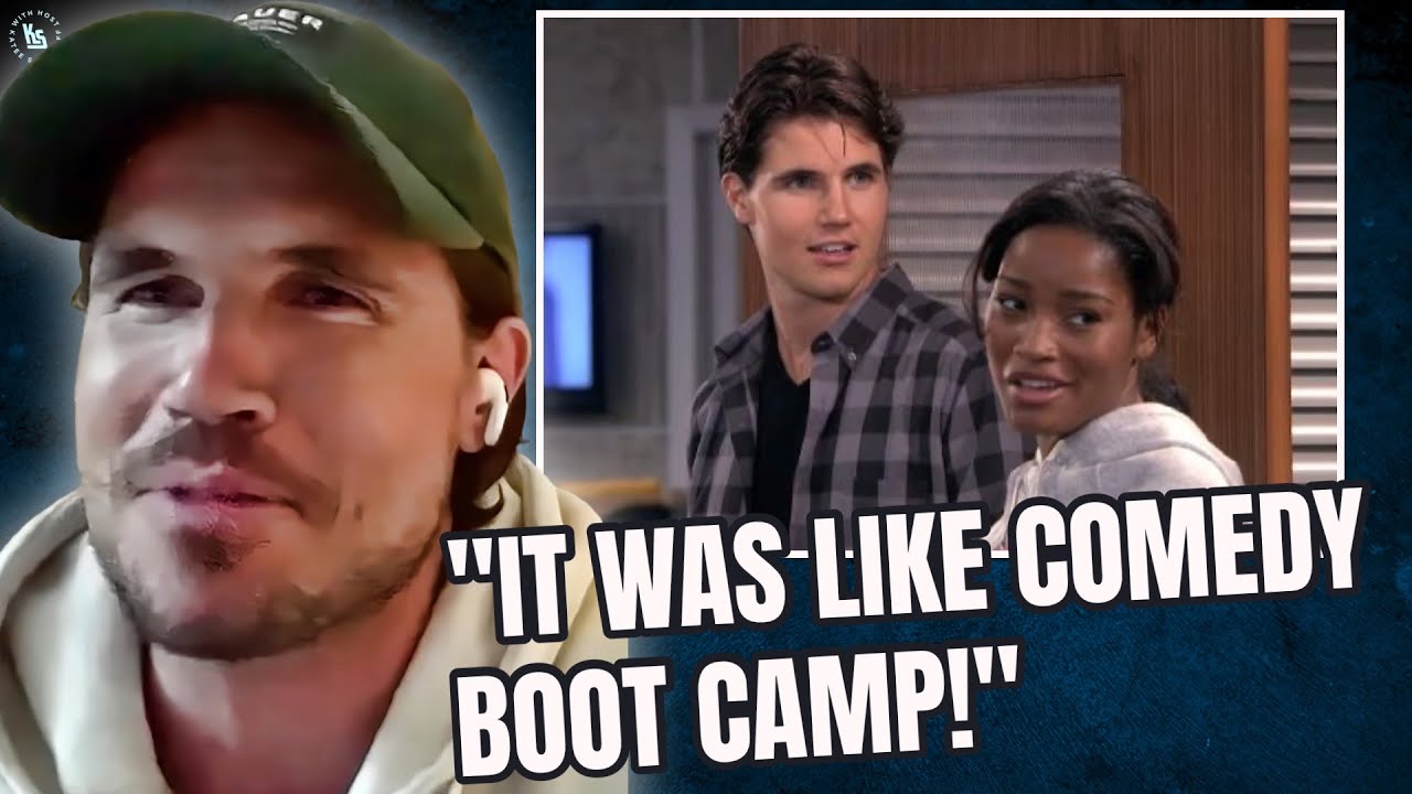 Robbie Amell credits his comedic timing to Nickelodeon show True Jackson, VP!!!