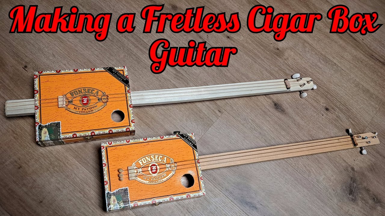 Making Cigar Box Slide Guitar