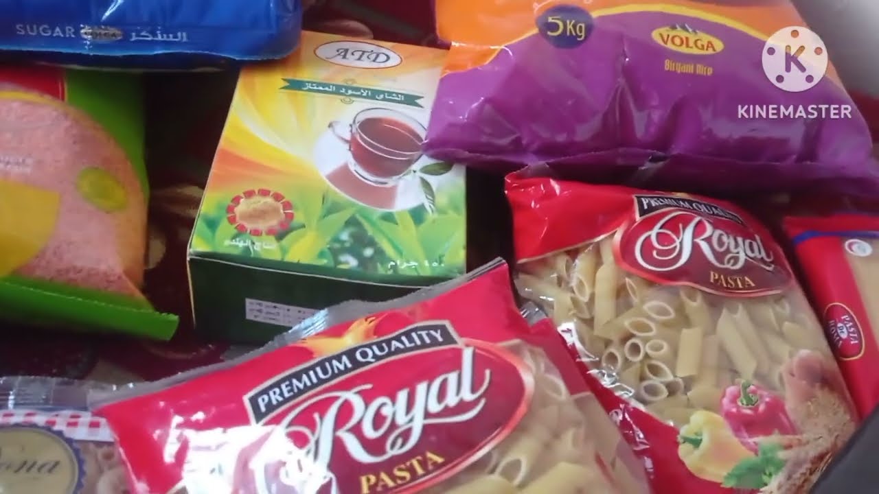 وصلنا طرد غذائي 📦