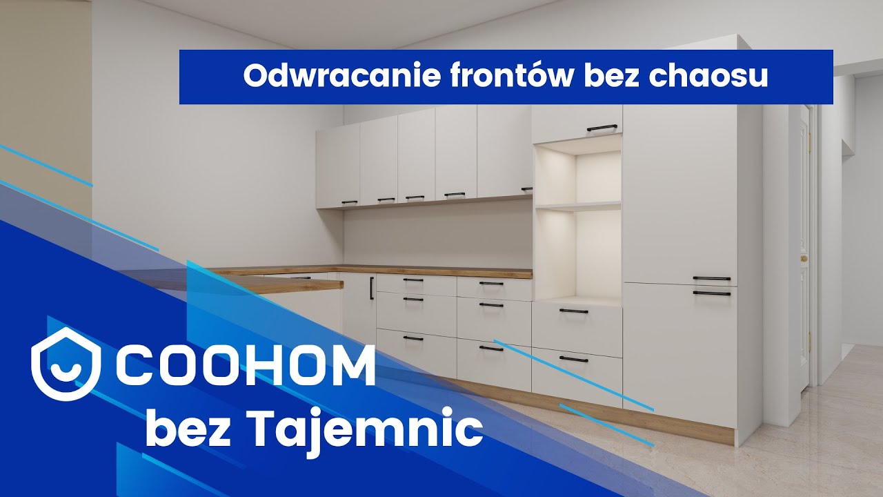 Odwracanie frontów bez chaosu | Coohom bez tajemnic #28