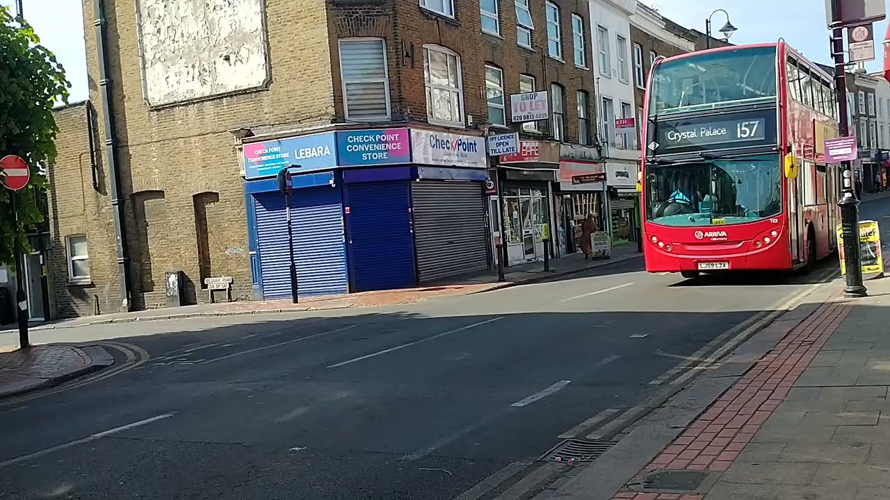 Arriva London T101 on bus route 157