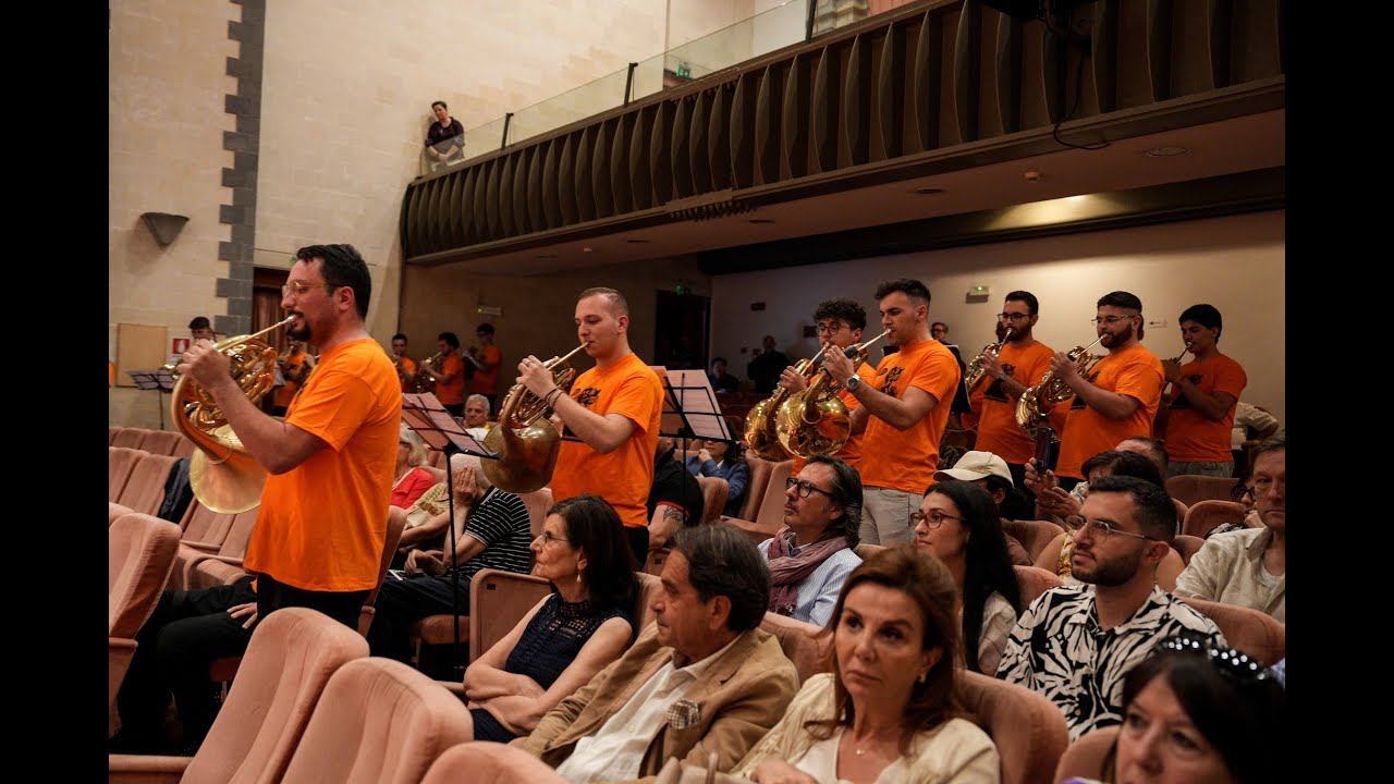 G.Rossini - Le rendez-vous de chasse (caccia) - 30 horns and Orchestra - Etna Horn Festival 2024