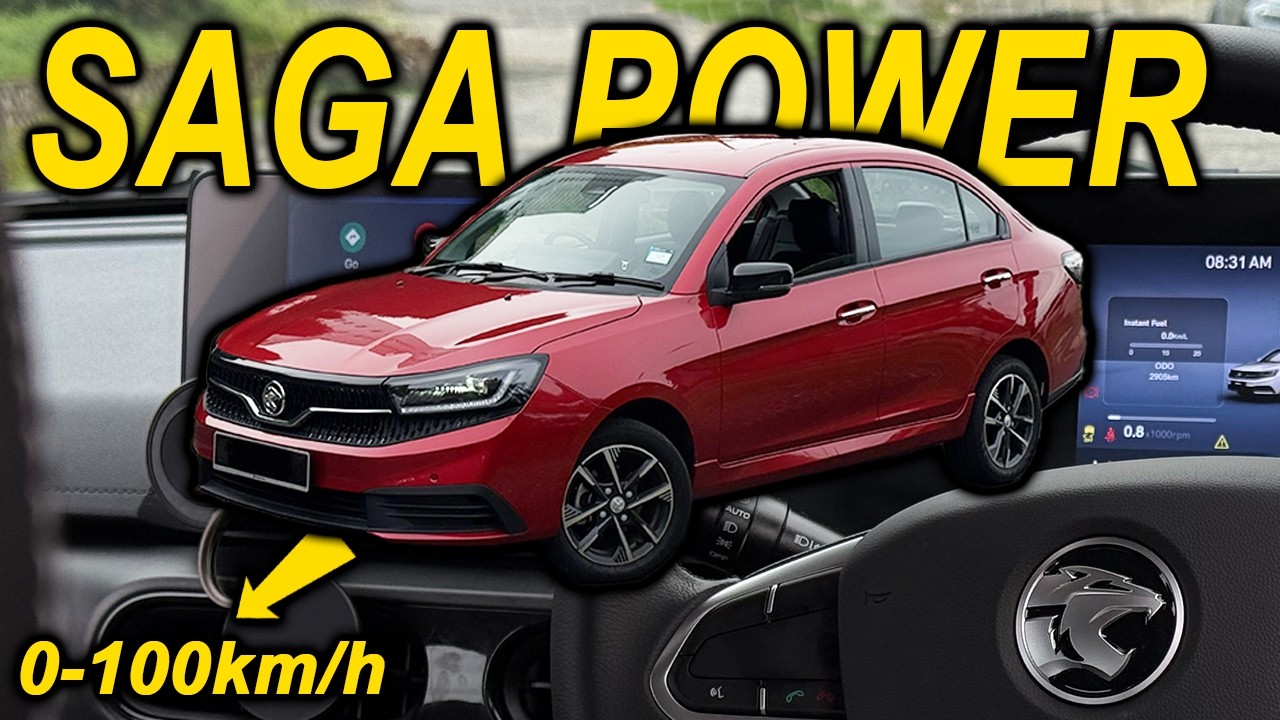 Part 1/2 | 2026 Proton Saga Premium CVT 详细介绍 | Malaysia #POV [Test Drive] [CC Subtitle]