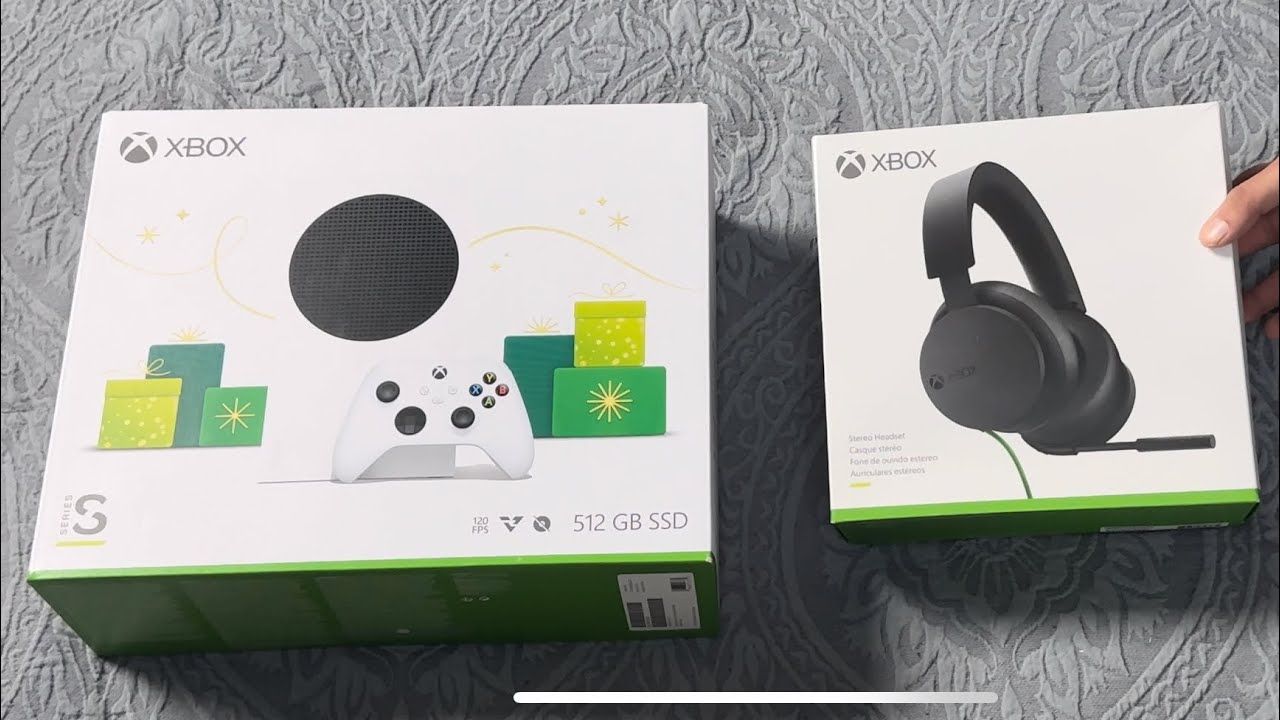 Распаковка праздничного набора Xbox Series S! $249,99 (Чёрная пятница 2022) #xbox #xboxseriesx #р...