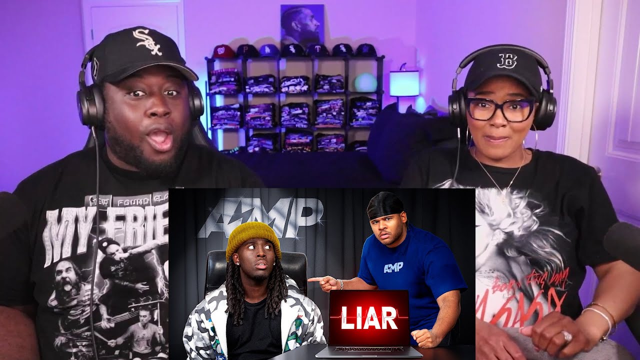 Kidd and Cee Reacts To AMP LIE DETECTOR