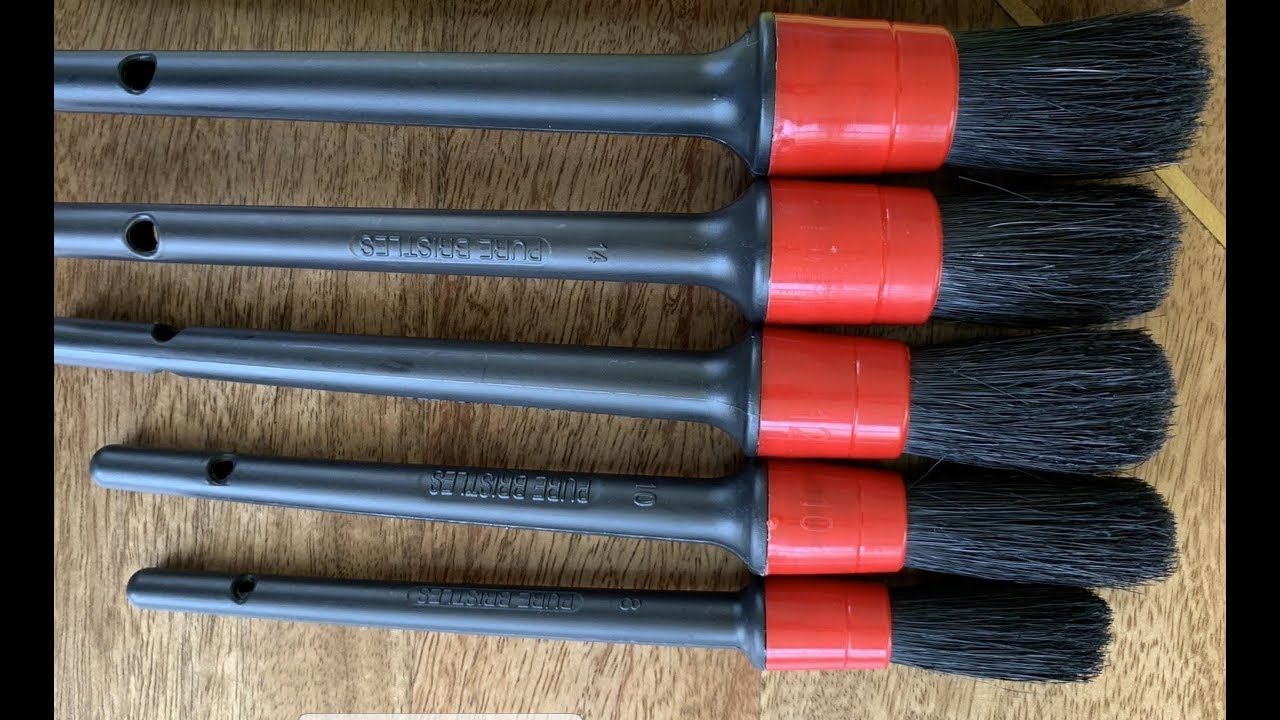 MY FAVORITE DETAILING BRUSHES!