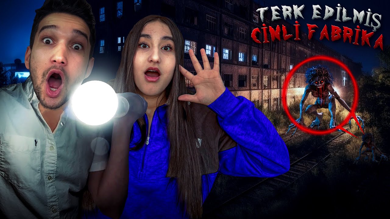 TERK EDİLMİŞ CİNLİ FABRİKADA BİR GECE❗️( MAHSUR KALDIK ) 