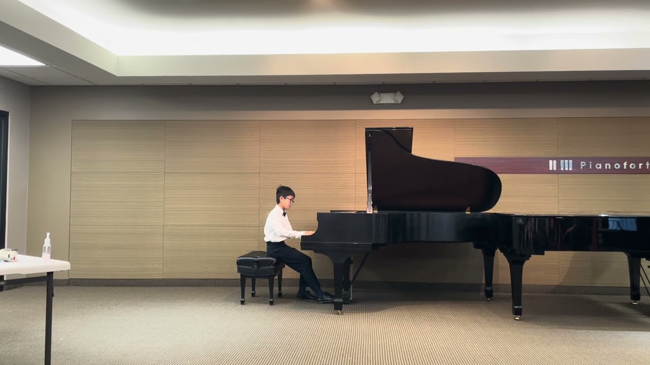 Irvine young pianist competition, Colorful Clouds Chasing the Moon-Denver Ng