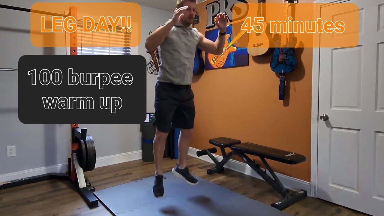Killer Leg Workout At Home with Dumbbells || #4