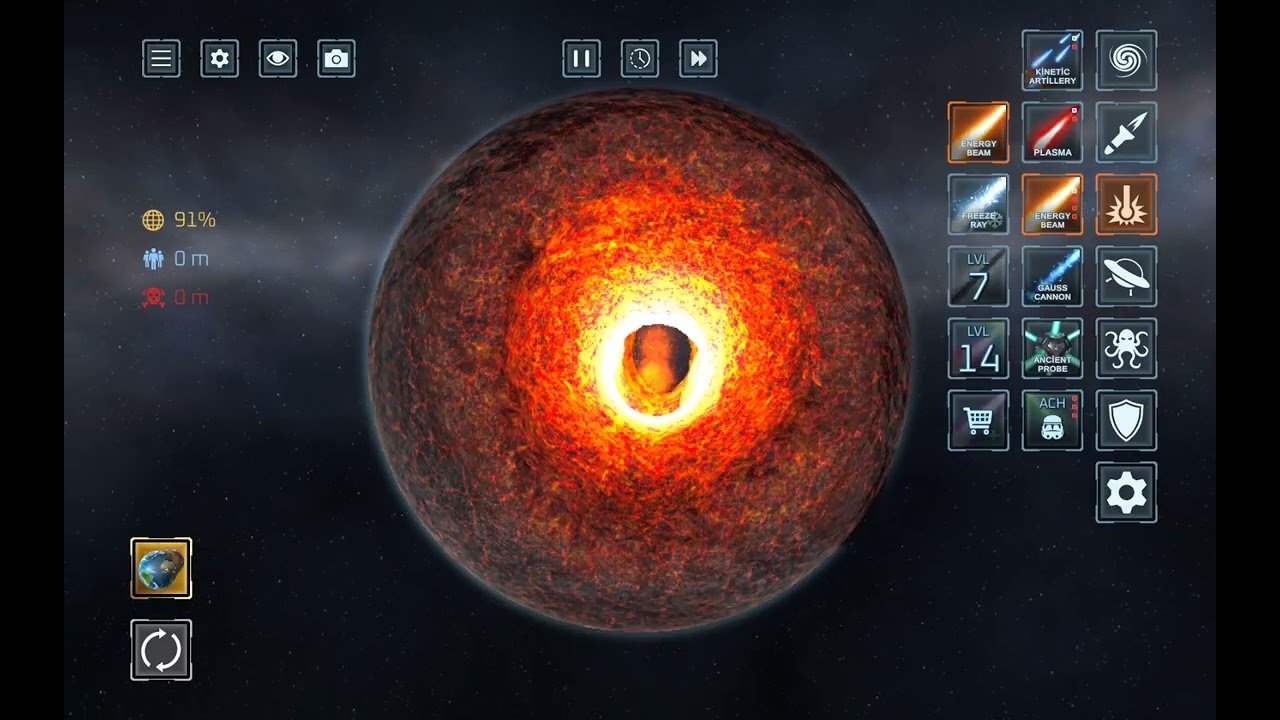 Solar smash oyun ismi play store den oynayabilirsiniz 