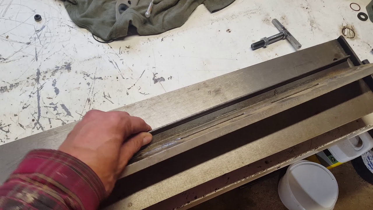 Bench Top Metal Bending Brake Modification