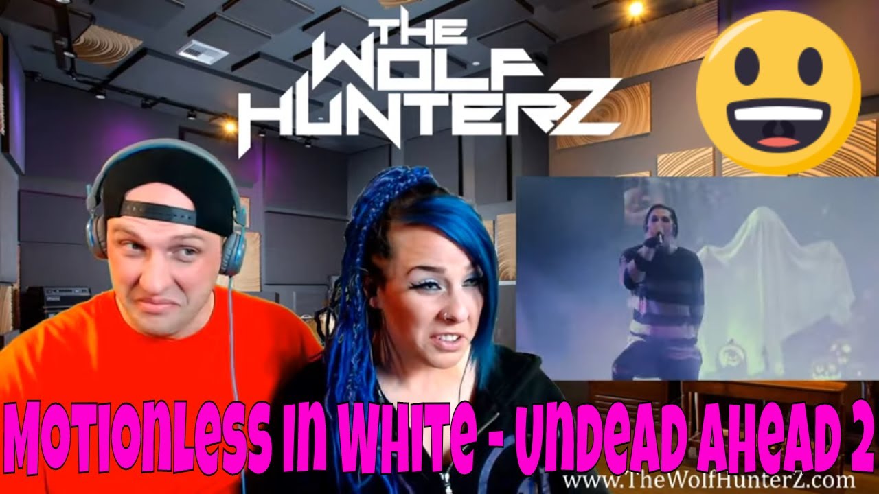 Motionless In White - Undead Ahead 2 Official Live Music Video | THE WOLF HUNTERZ Reactions