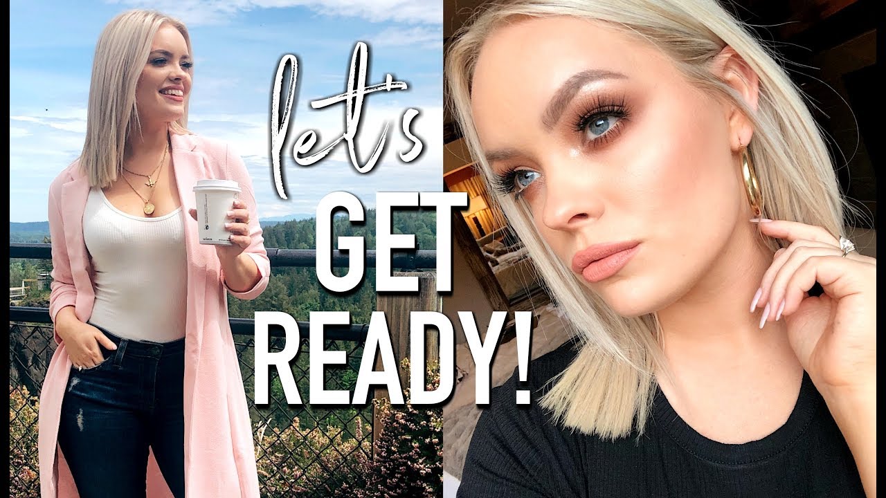 GET READY WITH ME A MILLION TIMES - MAKEUP, HAIR & OUTFITS I WORE LAST WEEKEND!