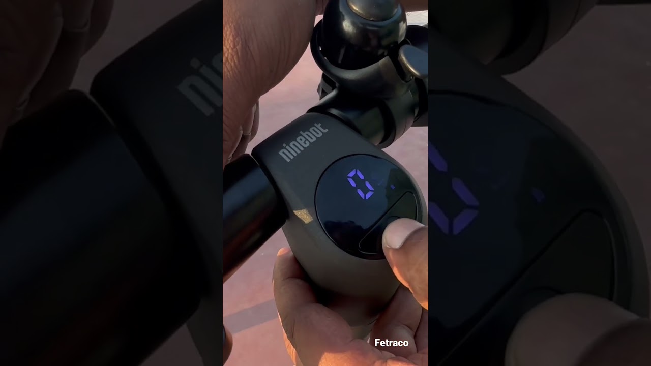How to change Riding Modes in Segway Ninebot E scooter 