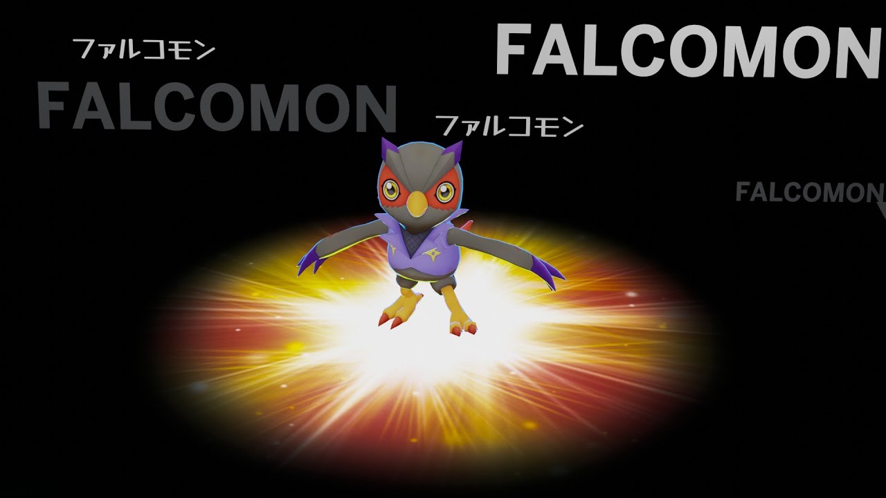 Falcomon (ファルコモン) Full Evolution
