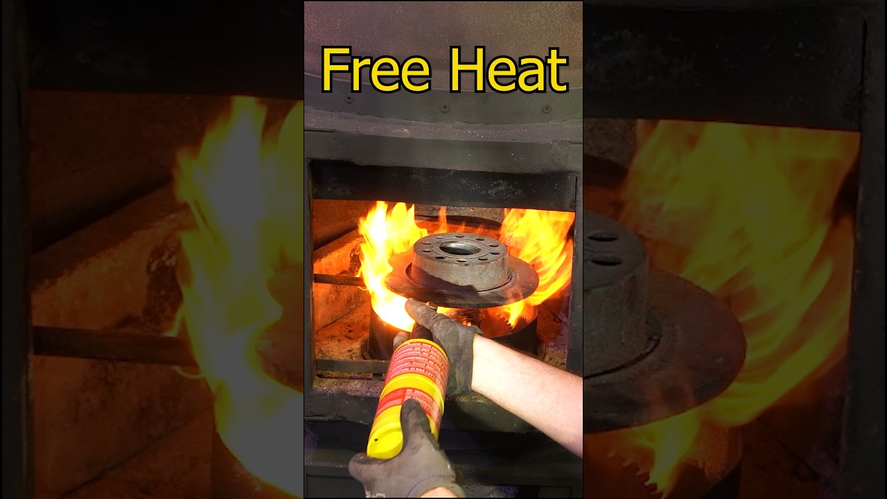 Free Heat Puppy feeder Waste Oil Burner.