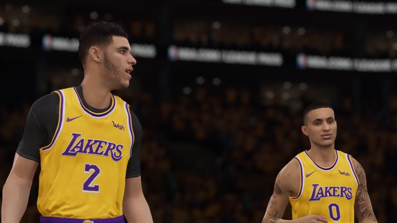 NBA Live 19: Lakers vs Celtics - 4th Quarter With Finals Atmosphere | Lonzo Ballin'