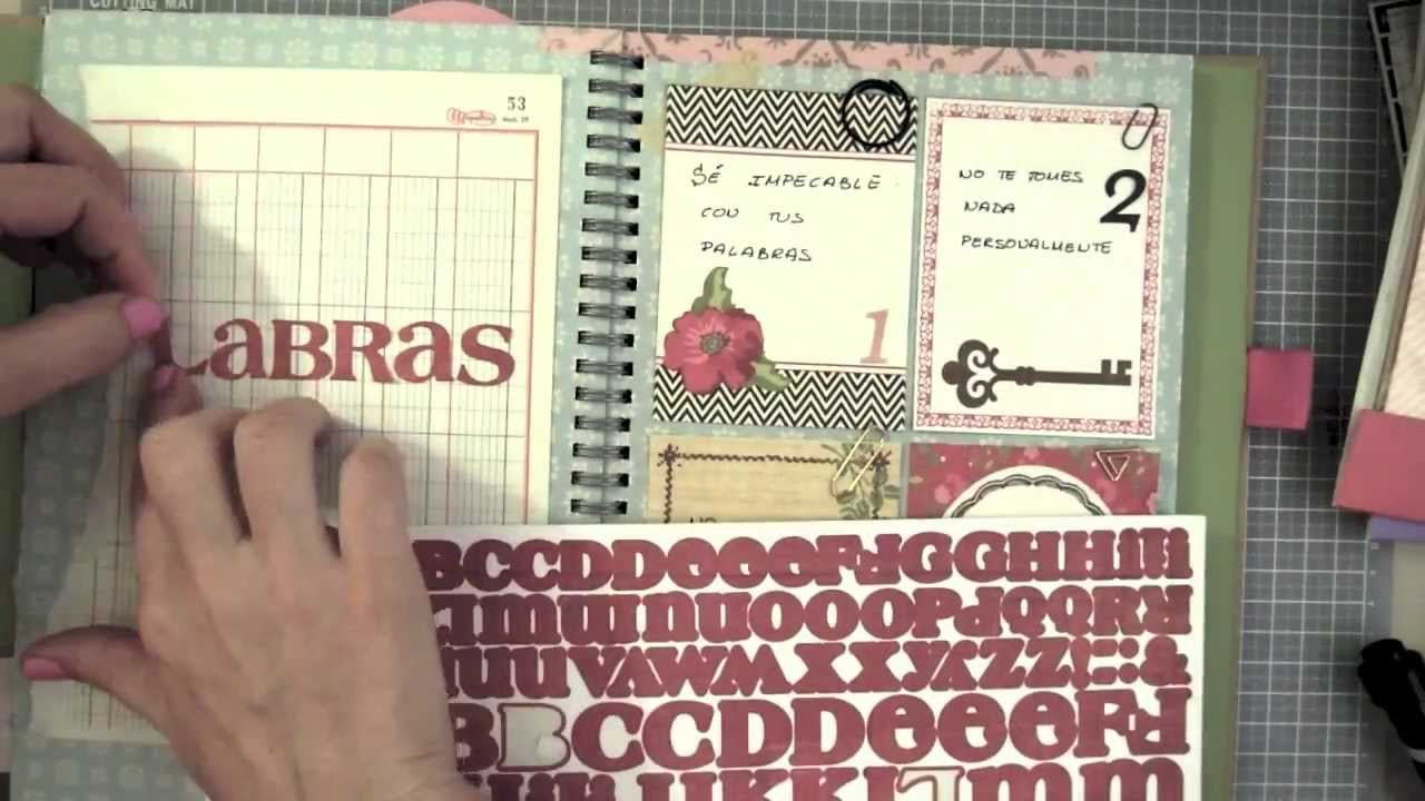 Smash Book Terapia: 19.03.13 *Cómo hacer un diario de Scrap* Smash book tutorial