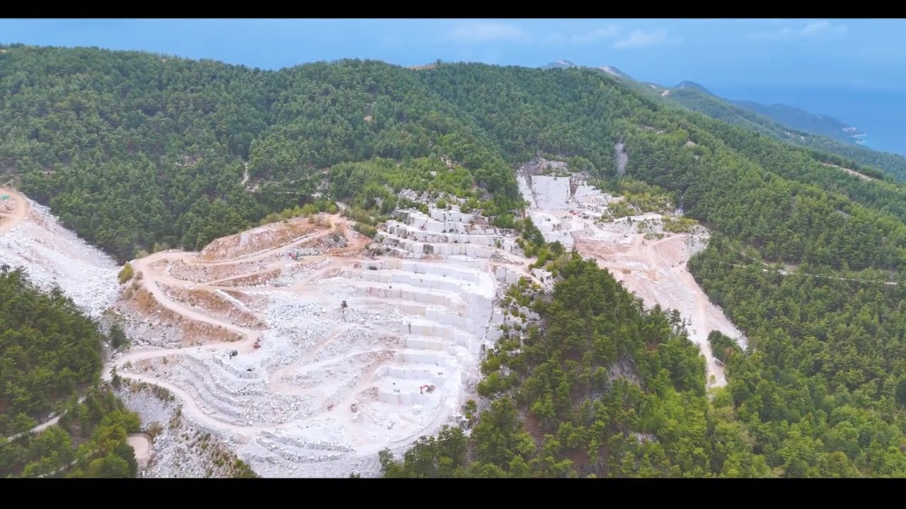 ⚪ | Thassos - Marble Quarry | 4K