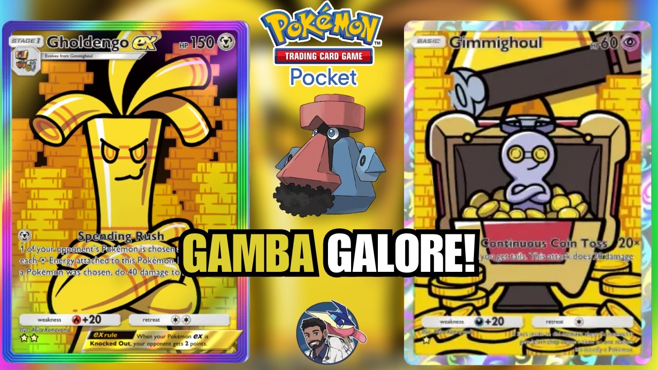 ГАМБА ГОЛОР! Голденго экс — просто БЕЗУМНЫЙ! Pokémon TCG Pocket 💰