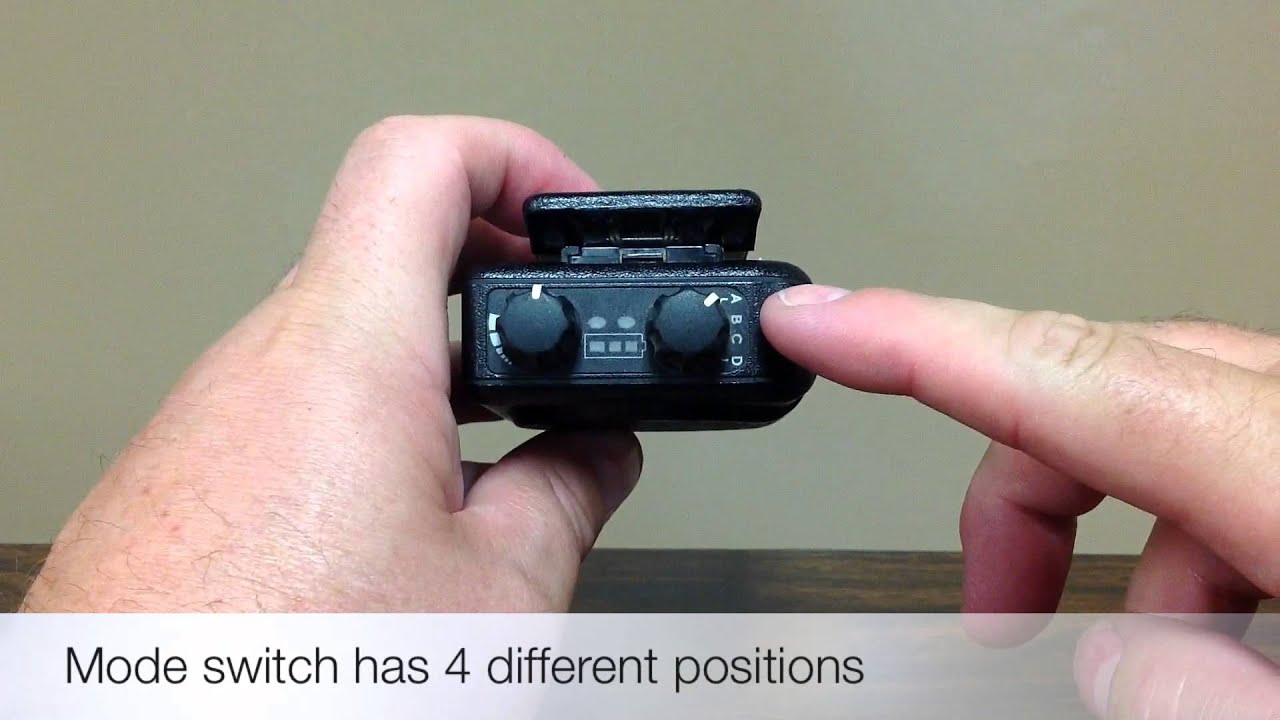 Minitor Pager Video