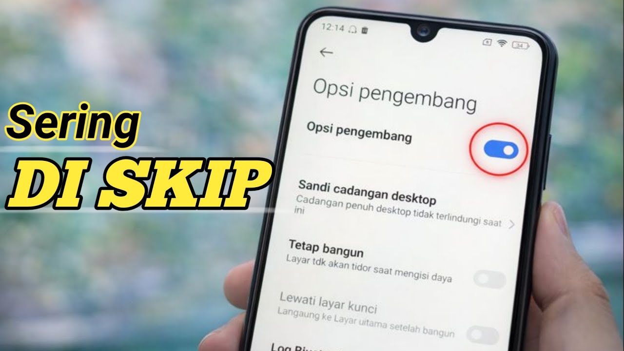Fitur Misterius di Opsi Pengembang? Log Buffer Bukan Sekadar Angka!