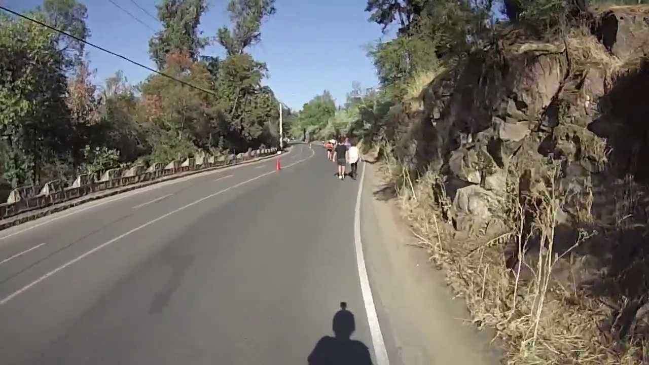 Ascenso al cerro San Cristóbal en Brompton