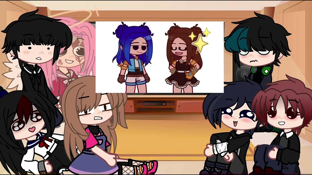 Yhs reacts to KREW 🖤💙 {}part 1/? }{ cringe [] Lxnarr!