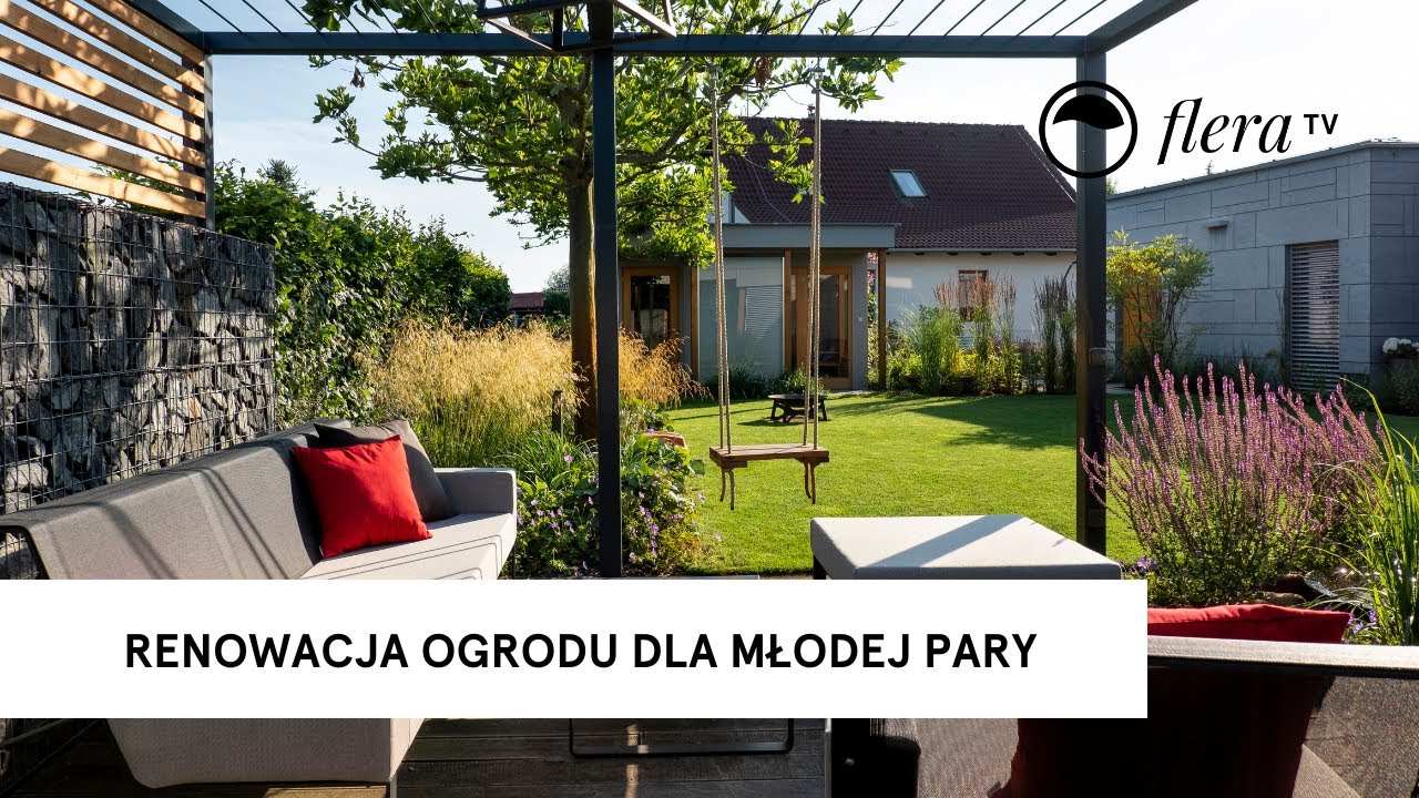 Renowacja ogrodu dla młodej pary | Inspirujący ogród | Flera TV