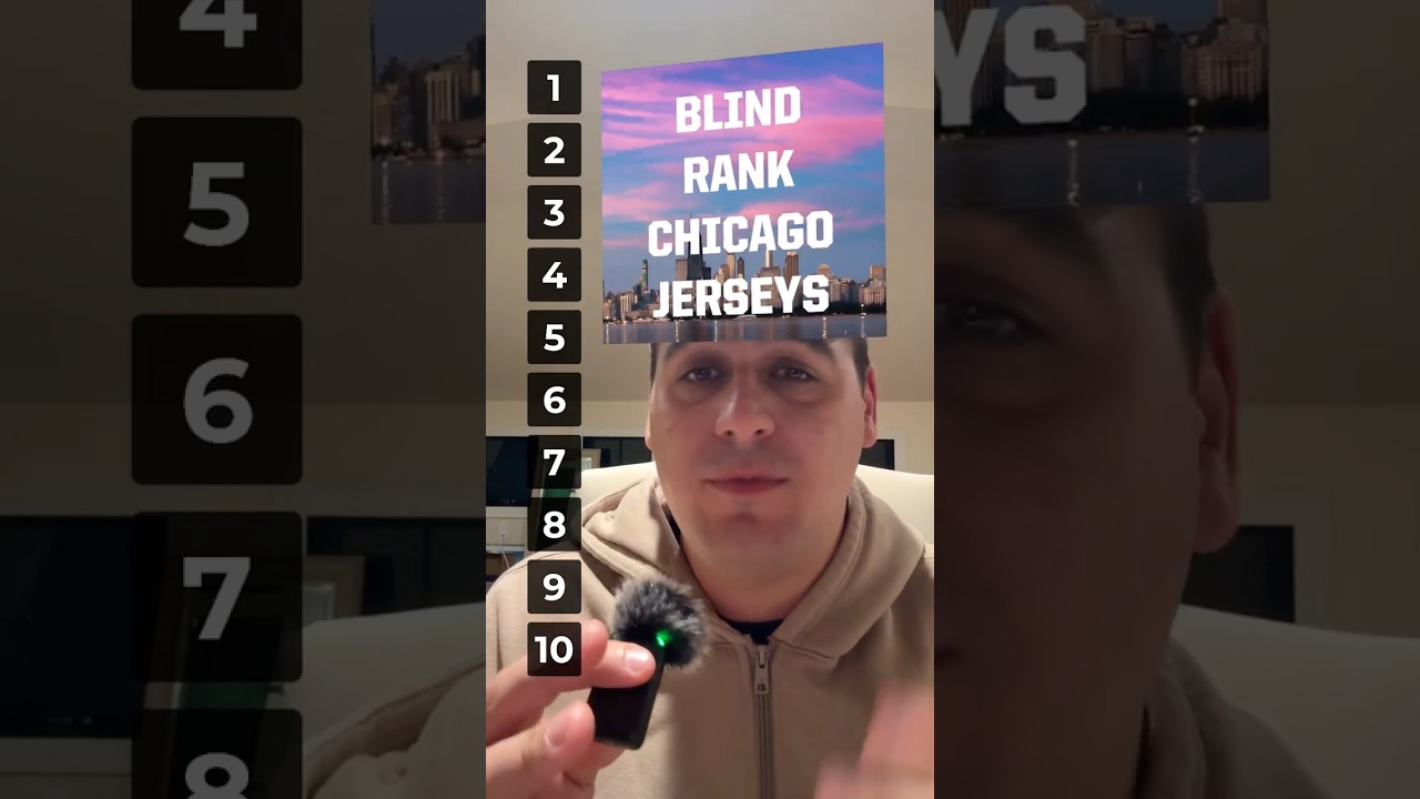 Let&rsquo;s Blind Rank Some Chicago Sports Jerseys!