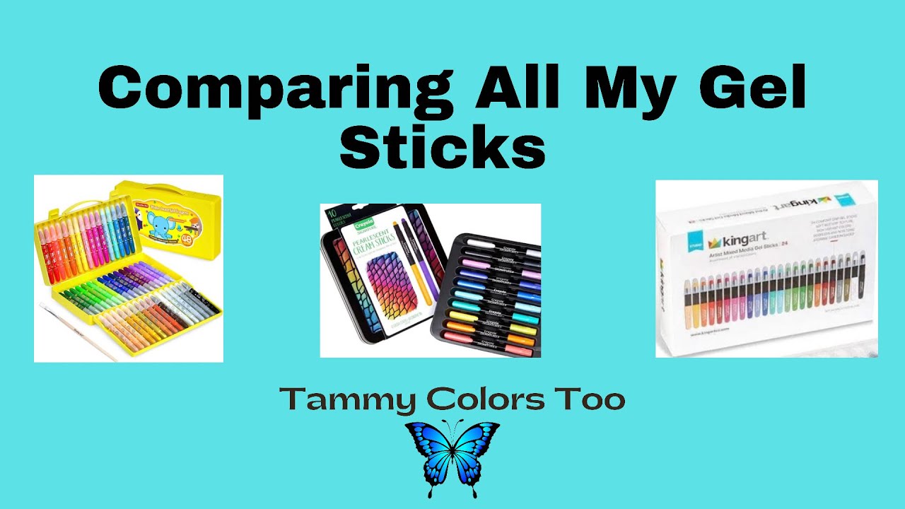 Comparing All My Gel Sticks