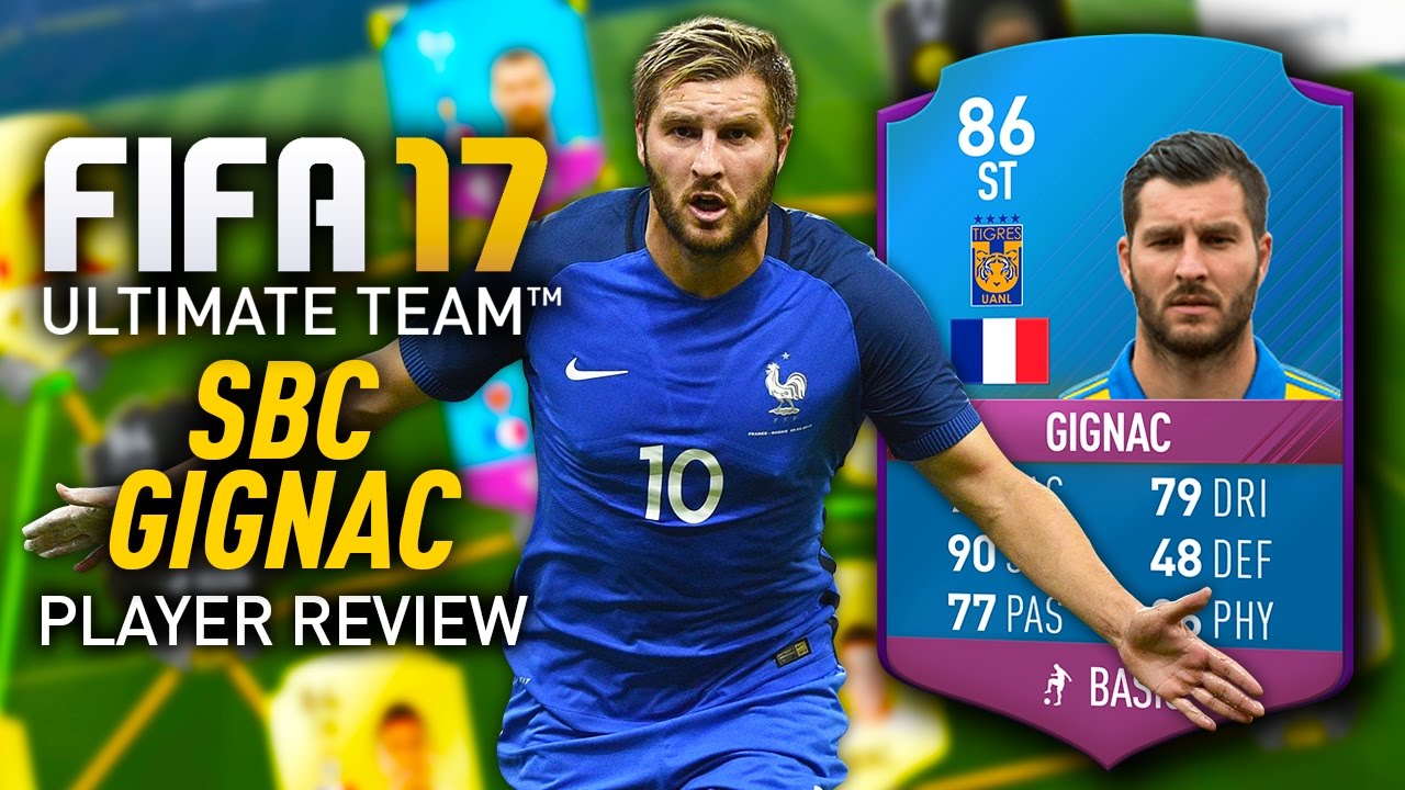 FIFA 17 SBC GIGNAC (86) PLAYER REVIEW! FIFA 17 ULTIMATE TEAM!