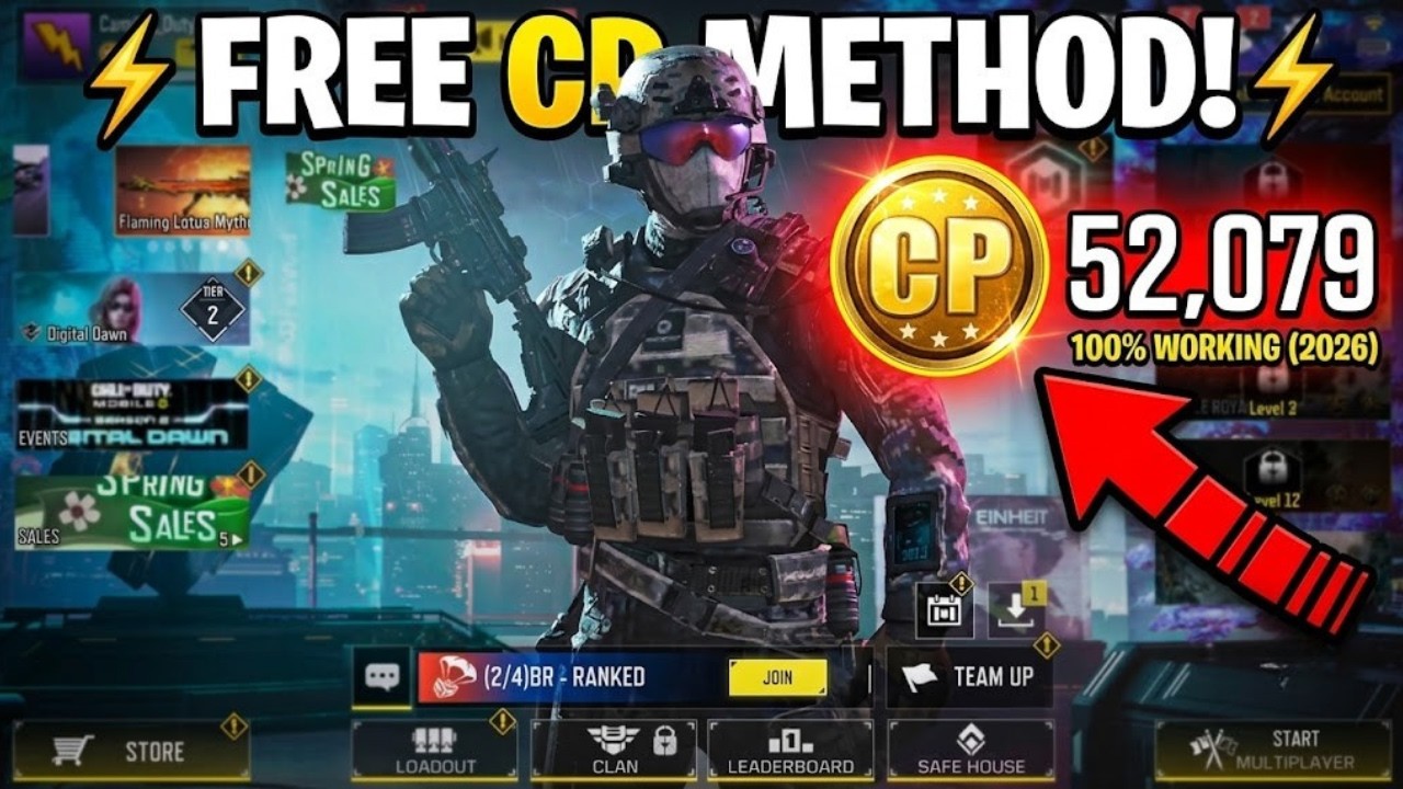 How To Get FREE COD Points In CODM! (2026) ⚡ Get Free CP In COD Mobile Legally
