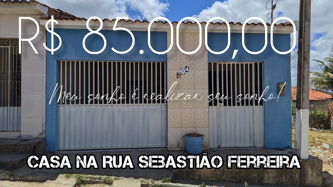 🏡 Casa na Rua Sebastião Ferreira, Bom Conselho-PE
