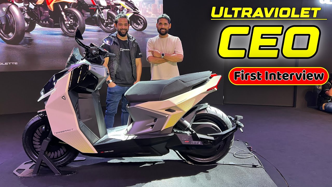 Ultraviolet CEO Narayan Subramaniam First Interview By Mintu For New Tesseract scooter Full Detail